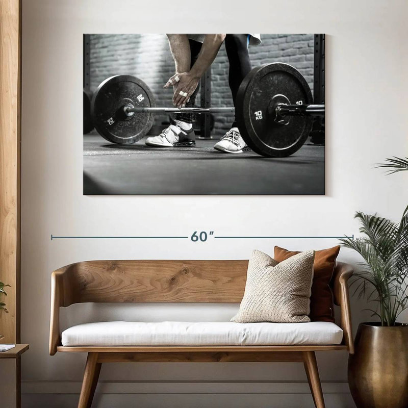 Addicted to weightlifting Sireci, H 32 po x l 48 po