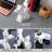 White Cute Ceramics Statue Crafts Living Room Desktop Decorations,Handmade Modern Small Ceramic Animal Statue Ornament Home Decor Accents-372873759