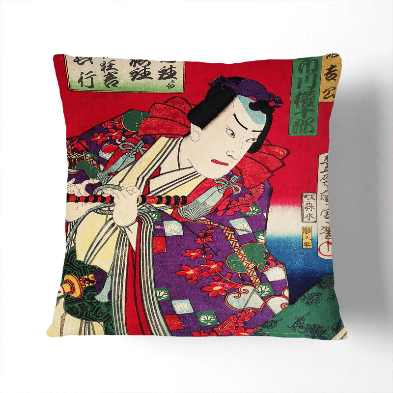 Square Throw Cushion, Stone, 40cm H x 40cm W x 15cm D