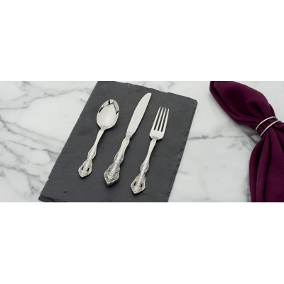 Michelangelo 20 Piece 18/10 Stainless Steel Flatware Set, Service for 4