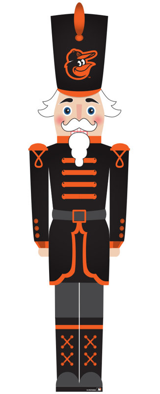 Baltimore Orioles 46" Nutcracker Leaner