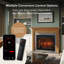 Electric Smart Fireplace with Heat-349130043