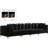 Tremblay 138" Velvet Square Arm Modular Sofa-87475420