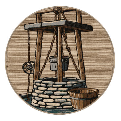  Tapis lavable Water Well Farm