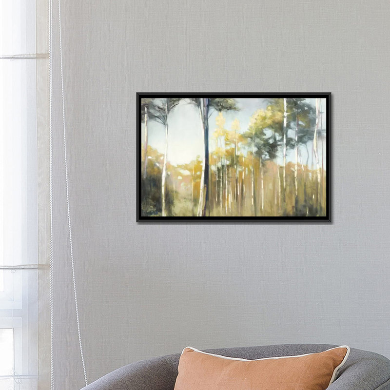 « aspen rétablissement », reproduction d’art sur toile tendue, H 18 po x l 26 po x P 1,5 po, Toile avec cadre noir