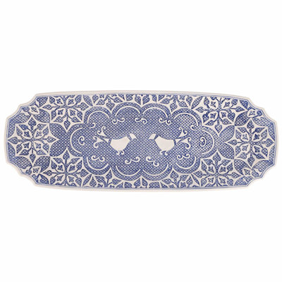 VIETRI Uccello Blu Platter