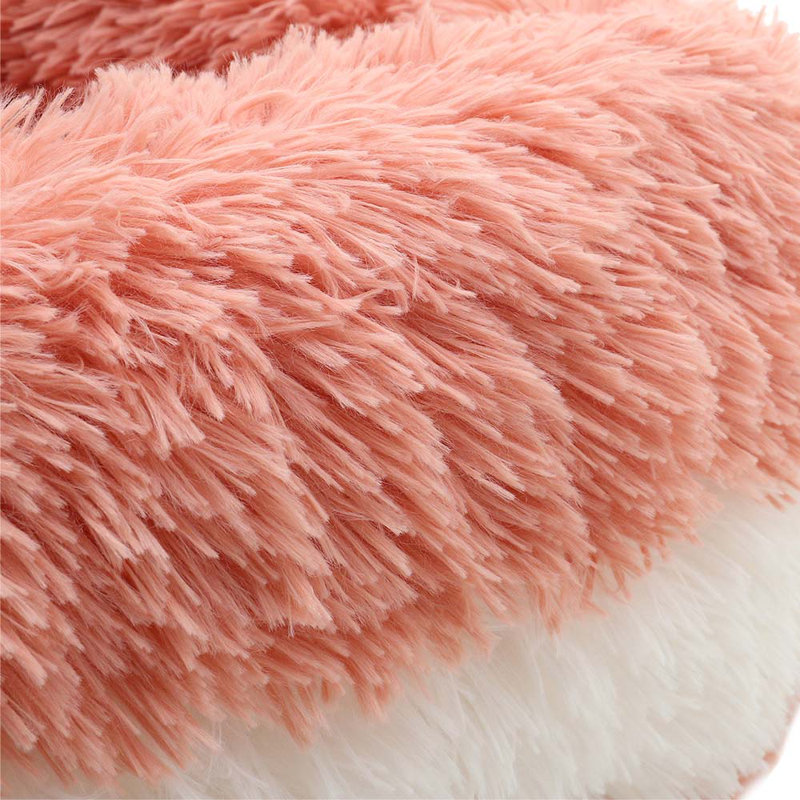 Beem Orthopedic Polyester Pet Bed, 20cm H x 100cm W x 100cm D, Pink