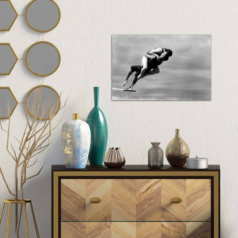 « the point of no retour », impression, Toile tendue, H 18 po x l 26 po x P 1,5 po