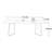 Ravinath Faux Marble Top Dining Table-1384828697