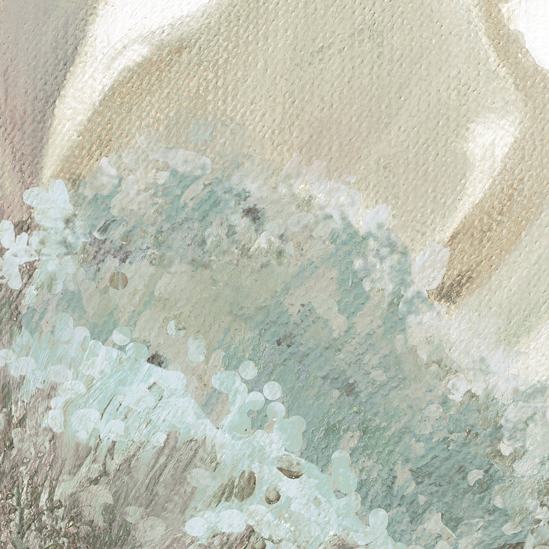 «Winter Blooms I & II» par Carol Robinson, ensemble de 2 reproductions d'art sur toile à motif floral blanc