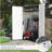 260 Gallons HDPE UV-Resistant Double-Panel Outdoor Storage Shed-127346811