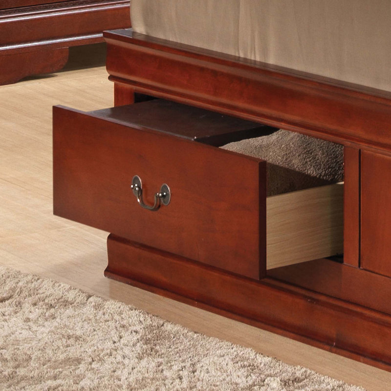 Charming Cherry Queen Storage Bed