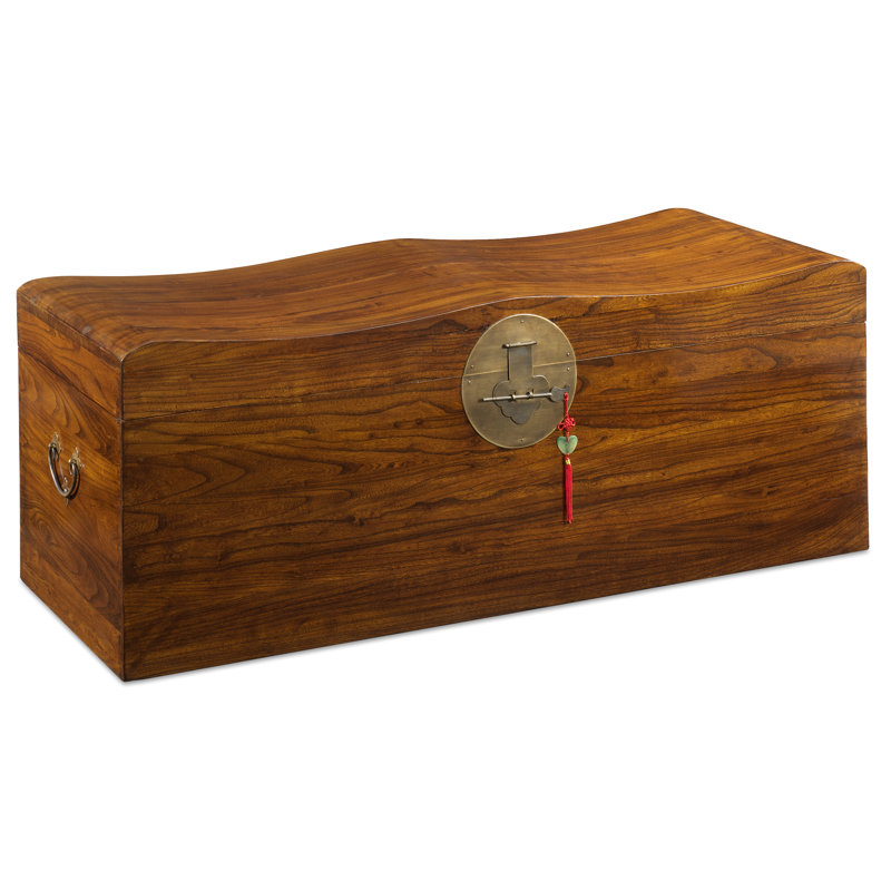 Hangzhou Blanket Chest, Warm Elm