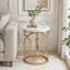 Table de chevet ronde, table de bout