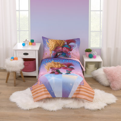 Ensemble de literie pour tout-petits Nojo DreamWorks Trolls Glam Together