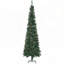 Arbre de Noël artificiel 7,5 pi avec aiguilles de pin réalistes, cônes et base en métal robuste pour une installation et un rangement faciles