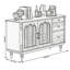 Luxury-Style Storage And Sideboard Cabinet