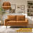Dotson 58" Velvet Round Arm Sofa Loveseat-1233094830