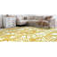 Wool Geometric Area Rug in Ivory/Gold-1088743356