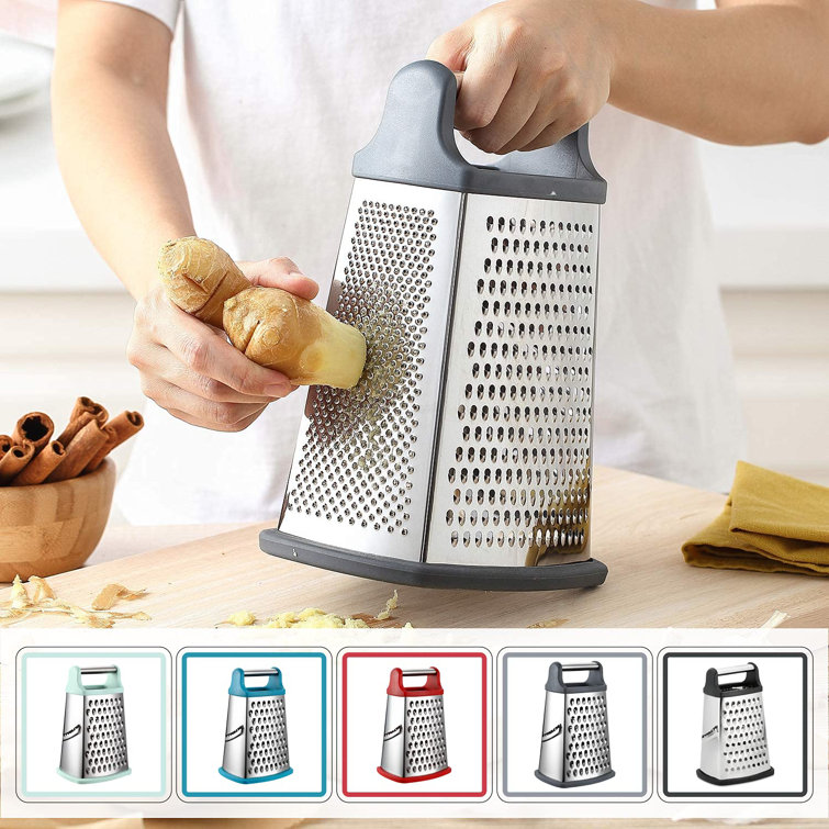 https://assets.wfcdn.com/im/11800820/resize-h755-w755%5Ecompr-r85/2436/243611437/Professional+Box+Grater%2C+Stainless+Steel+With+4+Sides%2C+Best+For+Parmesan+Cheese%2C+Vegetables%2C+Ginger%2C+XL+Size%2C+Black.jpg