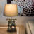 Harless 52.5Cm Matte Graphite Table Lamp