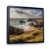 Black Floater Framed