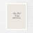 Say Yes - No Frame Print