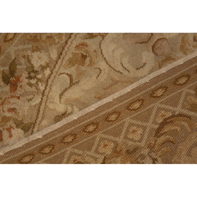 Hand-Knotted High-Quality Gold Area Rug
