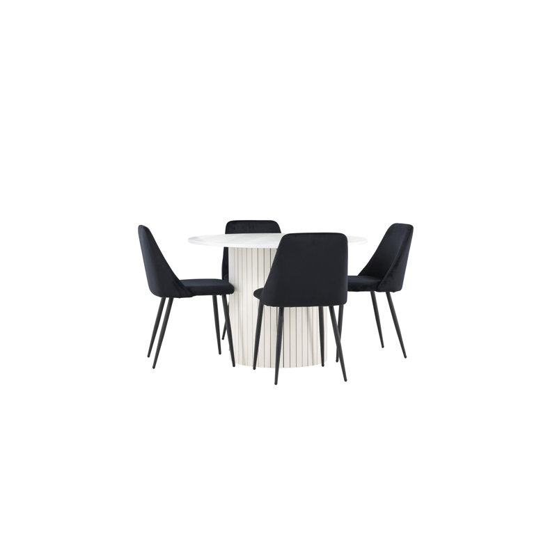 Gerania 4 - Person Dining Set