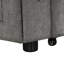 Canapé-lit modulaire convertible avec rangement caché, porte-gobelets, hublots, chenille douce, méridienne réversible 83,5 po-696427027