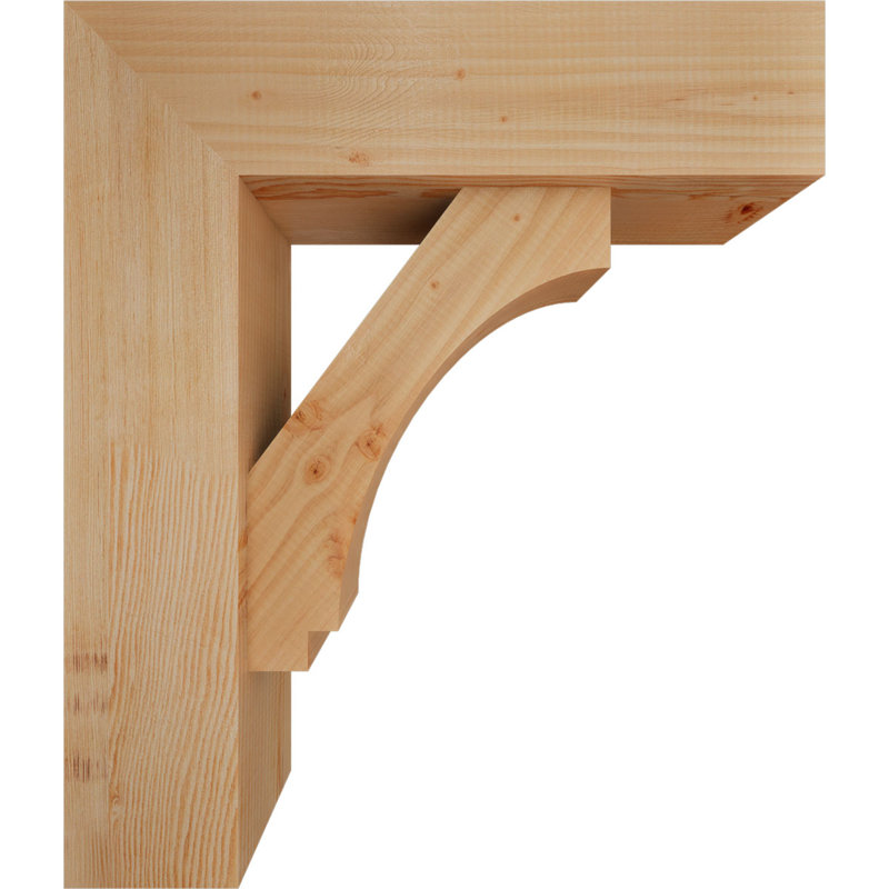 Support de bloc impérial avec entretoise décalée, 28 x 24, Sapin Douglas de l 7 1/2 (lisse)
