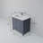 Jacques 36 in. W x 22 in. D Left Offset Bath Vanity and Top-66637687-112952876
