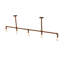 72" Long Alva Conduttura 5 Light Pendant