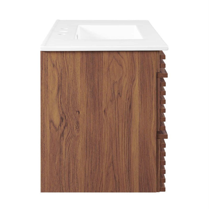 Renwick 36" Wall-Mounted Single Bathroom Vanity Set