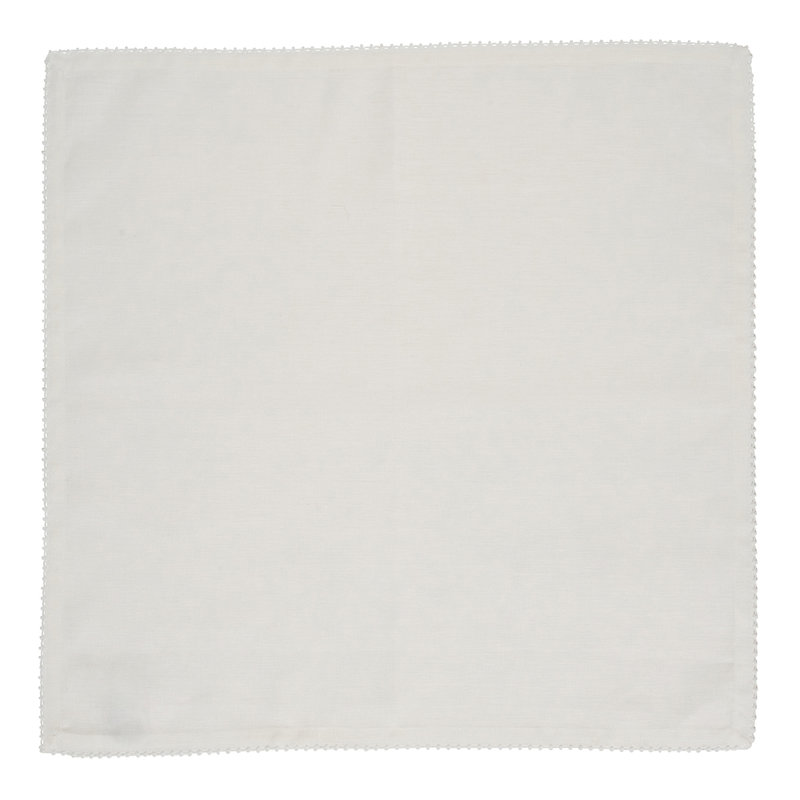 Berry Scallop Napkin, Beige