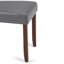 Chaise de salle à manger rembourrée Acadian Andover avec dossier capitonné et structure en bois massif-1092568724