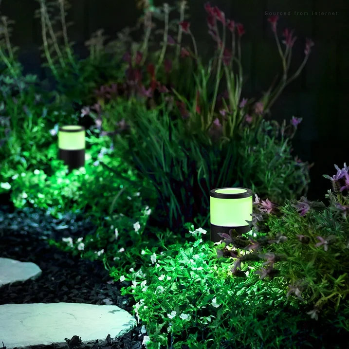 Led Landscape Path Lights, Aluminum Housing, 12v-24v Low Voltage