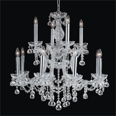 Style bougie classique/traditionnel 12 lumières lustre Hendren