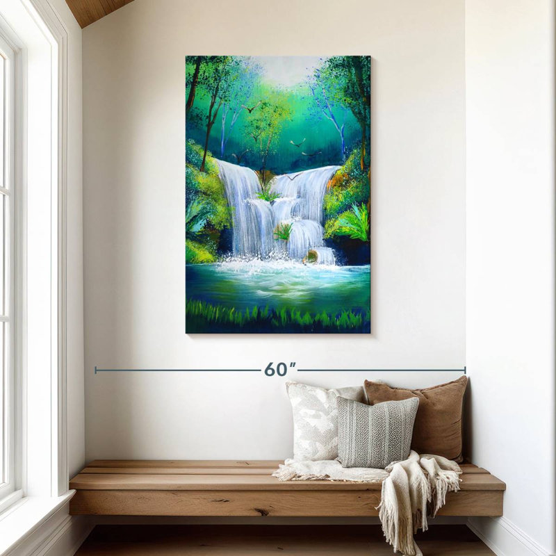 Alvord Waterfall, 45" H x 30" W