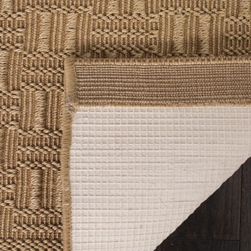 Tapis en sisal et en jute tissé jacquard Amundson Palm Beach, Rectangle 8 pi x 10 pi