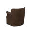 Chaise en cuir Armando, Morel