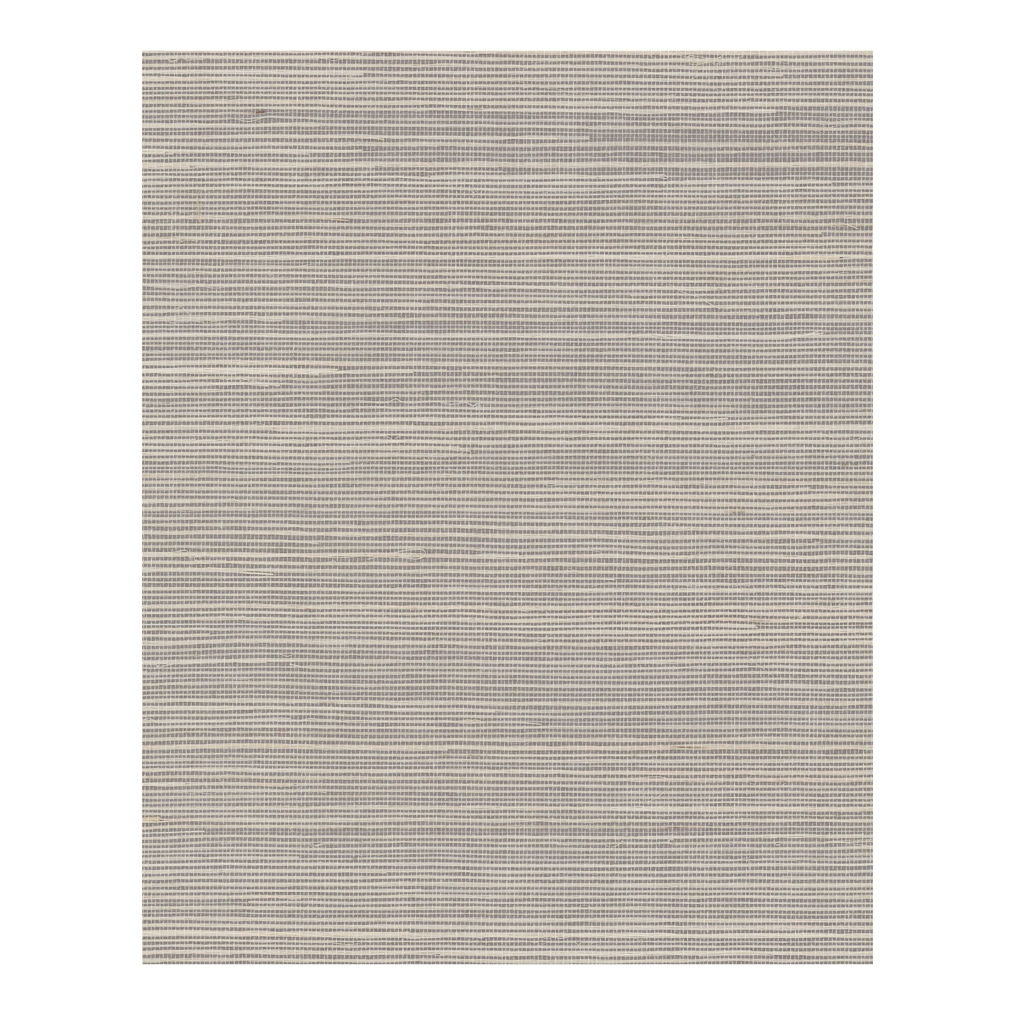 Natural Sisal Peel and Stick Grasscloth Wallpaper, Gray