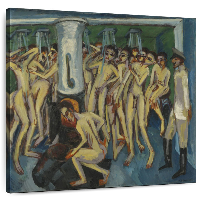 Artillerymen In The Shower