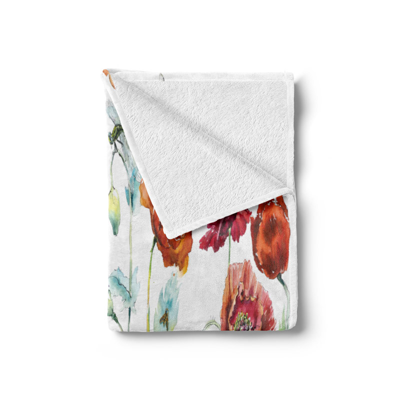 Hand Woven Throw Blanket, 70" x 90"