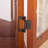 Lighted Corner Curio Cabinet with Tempered Glass Doors & Shelves - Elegant Oak Display Storage for Living Room & Bedroom Decor