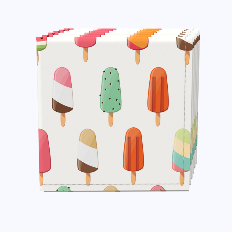 100% Cotton Kids Square Napkin