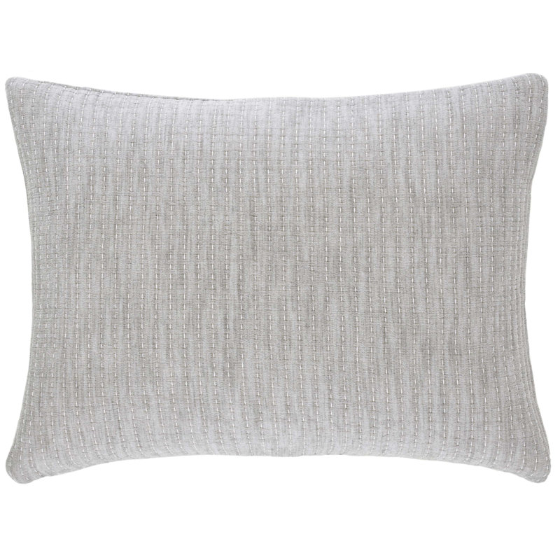 Couvre-lit matelassé Pick Stitch, Standard, gris