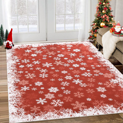 Tapis de Noël Snowflake