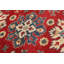 Tapis de couloir rouge unique en laine noué à la main de style Gazni des années 2010 de 2 pi 8 po x 9 pi 7 po Qaiden
