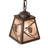 5" Square Whispering Pines Mini Pendant